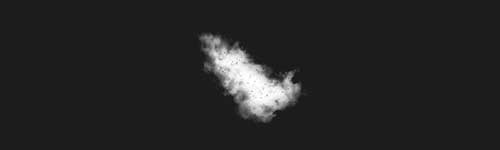 Stardust 6 brush stroke preview from Space Elements for Procreate
