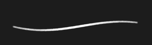 Smooth Strokes brush stroke preview from Sketchy Doodles for Procreate