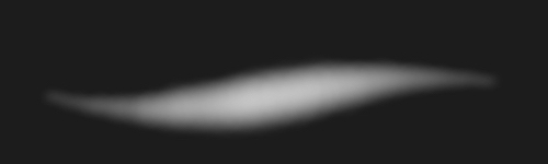 Glam Smoke brush stroke preview from Stylish Strokes for Procreate