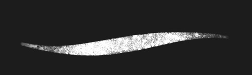 Grunge Roll brush stroke preview from Urban Grunge for Procreate