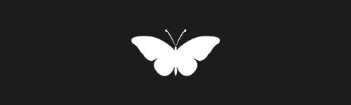 Butterfly 8 brush stroke preview from Pretty Butterflies for Procreate