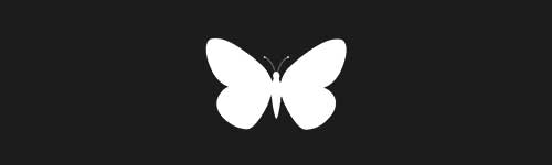 Butterfly 9 brush stroke preview from Pretty Butterflies for Procreate