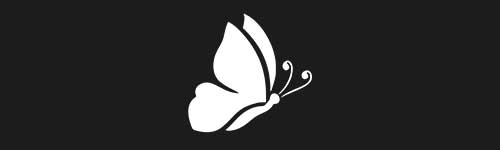 Butterfly 23 brush stroke preview from Pretty Butterflies for Procreate