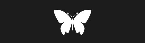 Butterfly 28 brush stroke preview from Pretty Butterflies for Procreate
