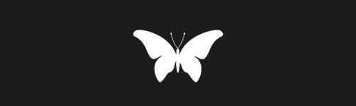 Butterfly 31 brush stroke preview from Pretty Butterflies for Procreate