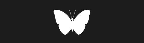 Butterfly 33 brush stroke preview from Pretty Butterflies for Procreate