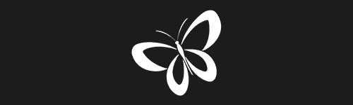 Butterfly 37 brush stroke preview from Pretty Butterflies for Procreate