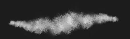 Industrial Haze brush stroke preview from Urban Grunge for Procreate