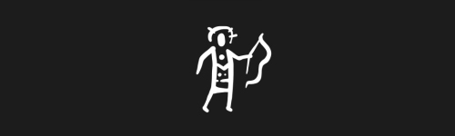Archer brush stroke preview from Cave Drawings for Procreate
