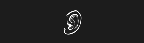 Classic Ear brush stroke preview from Ears Design Kit for Procreate