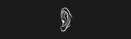 Side View brush stroke preview from Ears Design Kit for Procreate