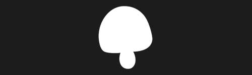Mushroom 3 brush stroke preview from Mushrooms for Procreate