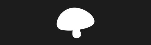 Mushroom 8 brush stroke preview from Mushrooms for Procreate
