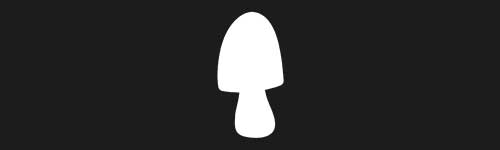 Mushroom 10 brush stroke preview from Mushrooms for Procreate