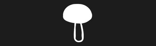Mushroom Hollow Leg brush stroke preview from Mushrooms for Procreate