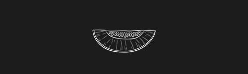 Melon 2 brush stroke preview from Fruit Sketches for Procreate