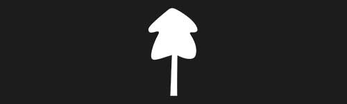 Tree 28 brush stroke preview from Tiny Trees for Procreate