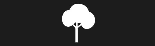 Tree 31 brush stroke preview from Tiny Trees for Procreate