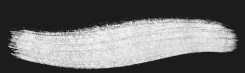 Milky Way brush stroke preview from Essential Brushes for Procreate