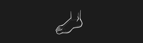 Foot Right 1 brush stroke preview from Feet Design Kit for Procreate