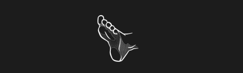 Foot Left 4 brush stroke preview from Feet Design Kit for Procreate