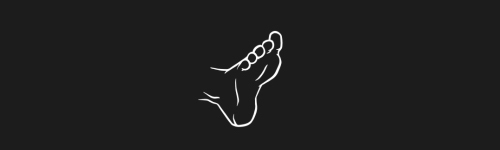 Foot Right 4 Clean brush stroke preview from Feet Design Kit for Procreate