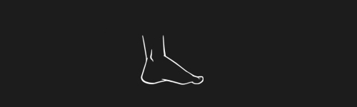 Foot Left 6 Clean brush stroke preview from Feet Design Kit for Procreate