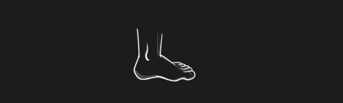 Foot Left 9 brush stroke preview from Feet Design Kit for Procreate