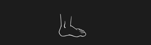 Foot Left 9 Clean brush stroke preview from Feet Design Kit for Procreate