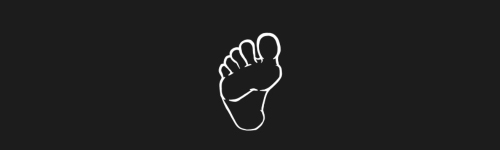 Foot Right 10 Clean brush stroke preview from Feet Design Kit for Procreate
