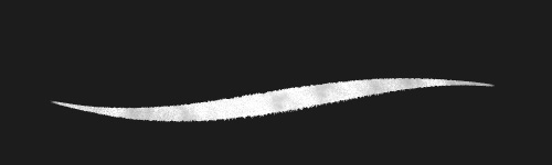 Wet Stroke brush stroke preview from Dynamic Ink for Procreate