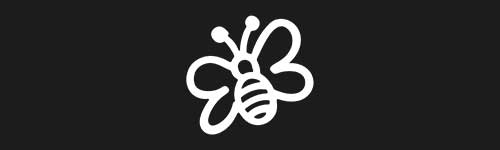 Bee brush stroke preview from Doodle Stamps Vol.1 for Procreate