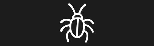 Bug brush stroke preview from Doodle Stamps Vol.1 for Procreate