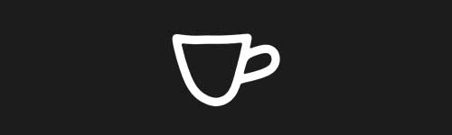 Cup Flat brush stroke preview from Doodle Stamps Vol.1 for Procreate