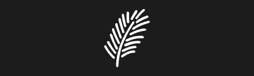 Feather 2 brush stroke preview from Doodle Stamps Vol.1 for Procreate