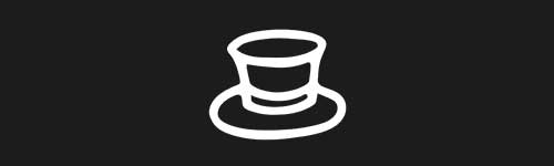 Hat brush stroke preview from Doodle Stamps Vol.1 for Procreate