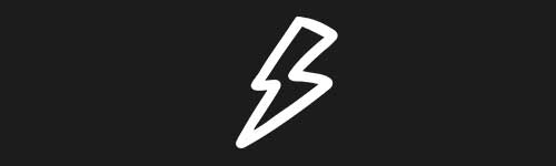 Lightning 3 brush stroke preview from Doodle Stamps Vol.1 for Procreate