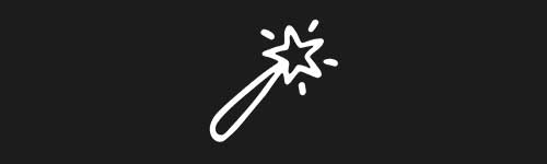 Magic Wand brush stroke preview from Doodle Stamps Vol.1 for Procreate