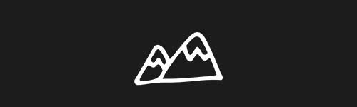 Mountain 3 brush stroke preview from Doodle Stamps Vol.1 for Procreate