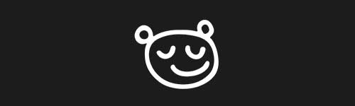 Panda 2 brush stroke preview from Doodle Stamps Vol.1 for Procreate