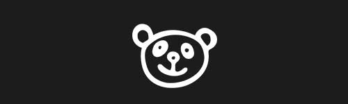Panda 3 brush stroke preview from Doodle Stamps Vol.1 for Procreate