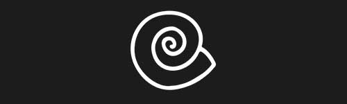 Shell 2 brush stroke preview from Doodle Stamps Vol.1 for Procreate