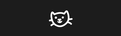 Cat brush stroke preview from Doodle Stamps Vol.1 for Procreate
