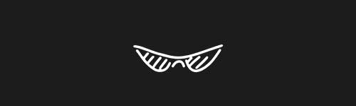 Sunglasses 3 brush stroke preview from Doodle Stamps Vol.1 for Procreate