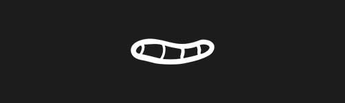 Worm 3 brush stroke preview from Doodle Stamps Vol.1 for Procreate