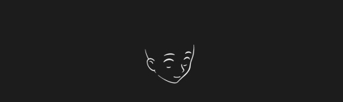 Slightly Down Left Clean brush stroke preview from Anime Heads for Procreate