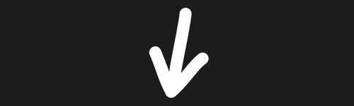 Arrow 1 brush stroke preview from Doodle Stamps Vol.2 for Procreate