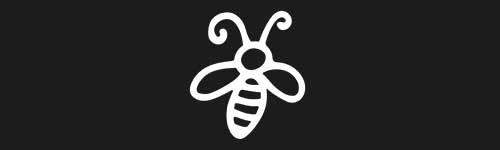 Bee brush stroke preview from Doodle Stamps Vol.2 for Procreate