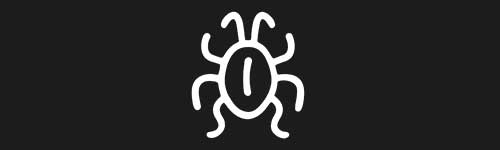 Bug brush stroke preview from Doodle Stamps Vol.2 for Procreate