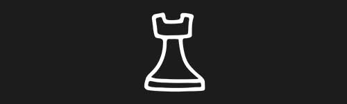 Chess Rook brush stroke preview from Doodle Stamps Vol.2 for Procreate